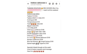 Farrah's OnlyFans Is Dirtier Than You Could Ever Imagine