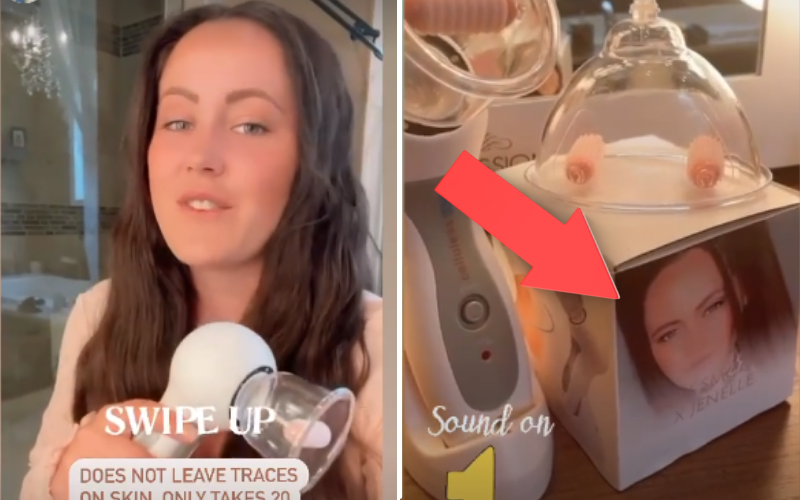 jenelle face on box