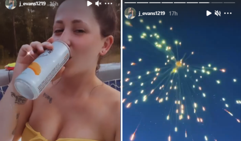Teen Mom Star Jenelle Evans Criticized For Alleged Illegal Fireworks