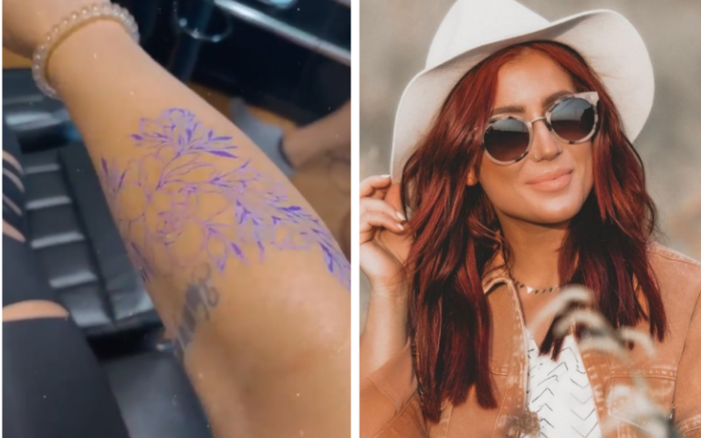 Teen Mom fans hate Chelsea Houskas husband Cole DeBoers massive new tattoo  of a skeleton holding a gun  The US Sun