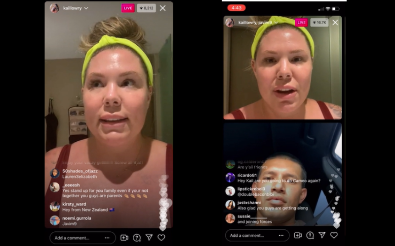 kail and javi drama