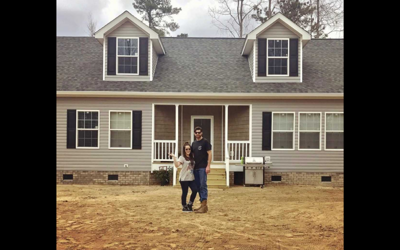 JEnelle and David home