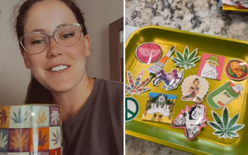 JEnelle likes pot