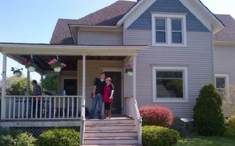 cate and ty old house