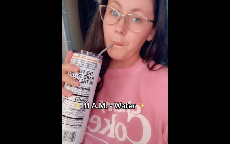 Jenelle fasting water