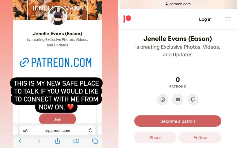 Jenelle Patreon