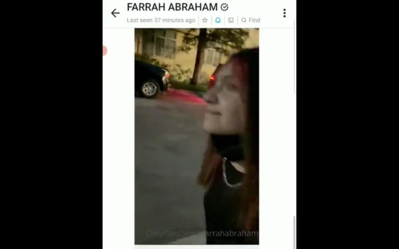 Farrah abraham onlyfans porn
