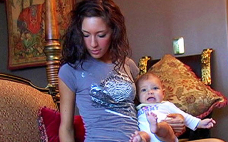 farrah and baby sophia