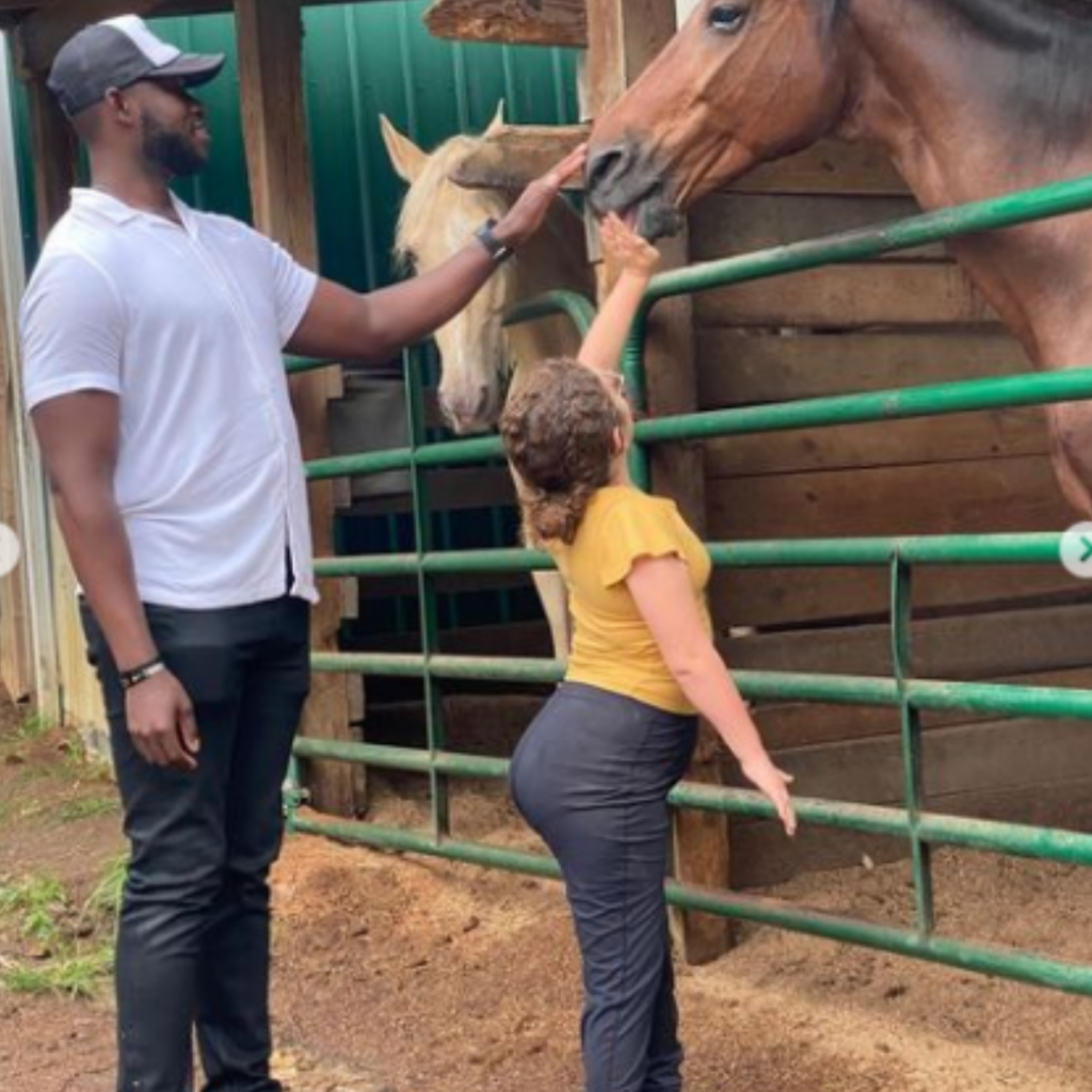 Jaylan with horse