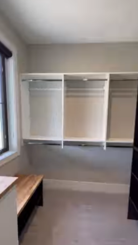 Empty closet