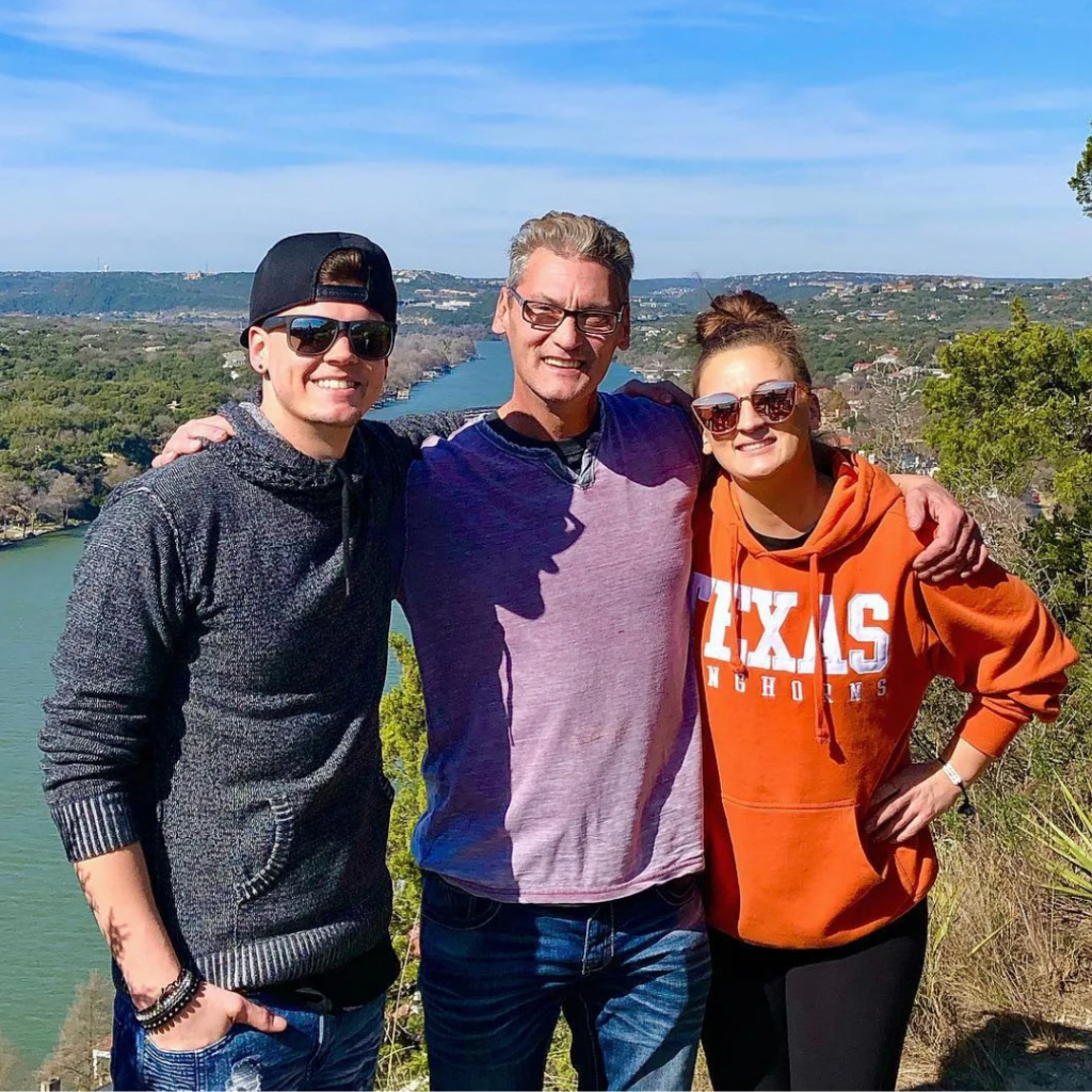 butch with amber and ty