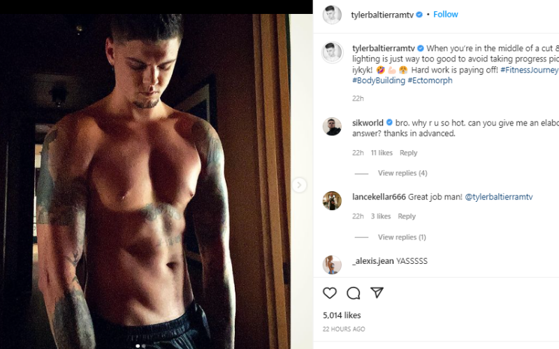 Tyler Baltierra fitness