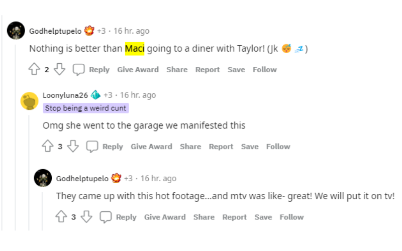 reddit comments maci